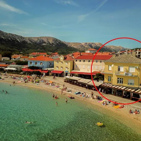 Seaside With Balcony And Sea View Baska (Krk)